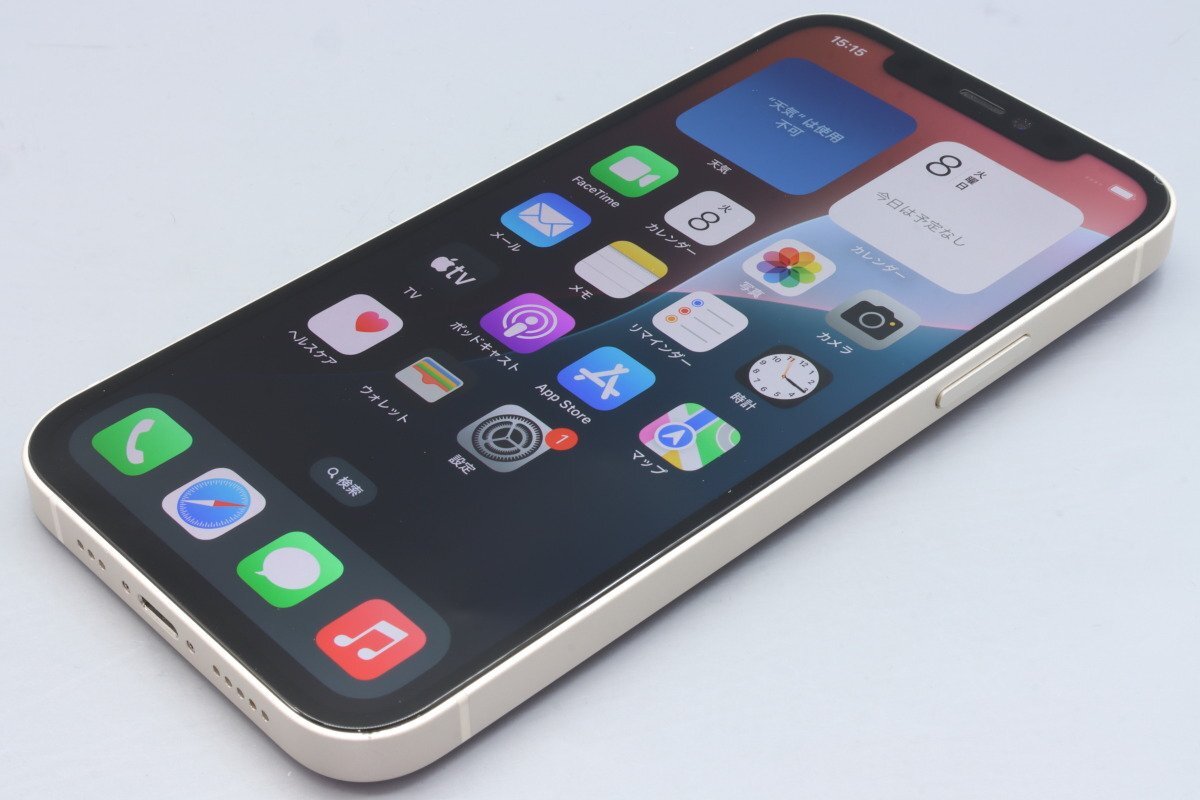 Apple iPhone12 64GB White A2402 MGHP3J/A バッテリ87% □SIM Apple iPhone12 64GB White A2402 MGHP3J/A バッテリ87% □SIM