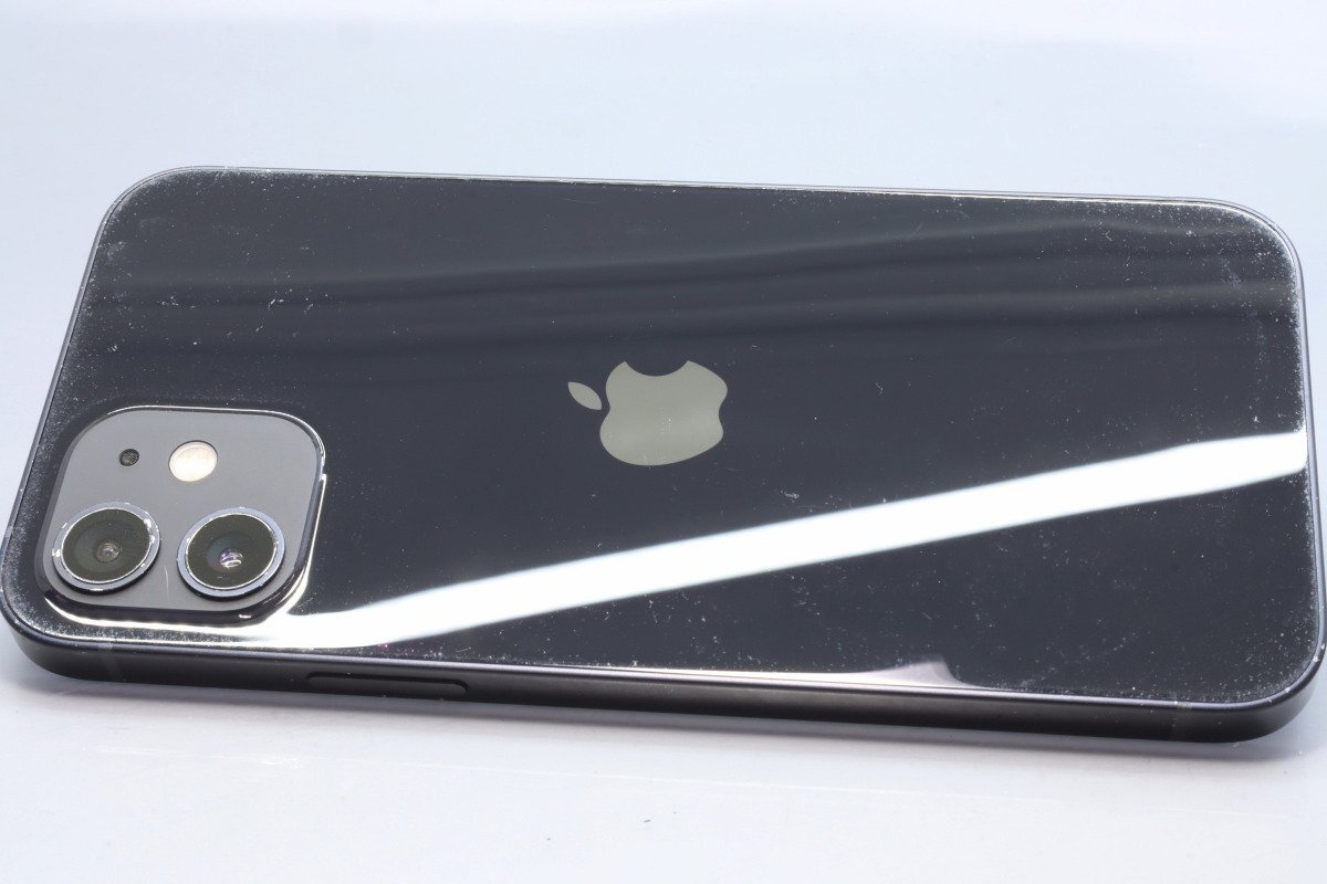 Apple iPhone12 128GB Black A2402 MGHU3J/A バッテリ76% □au Apple iPhone12 128GB Black A2402 MGHU3J/A バッテリ76% □au