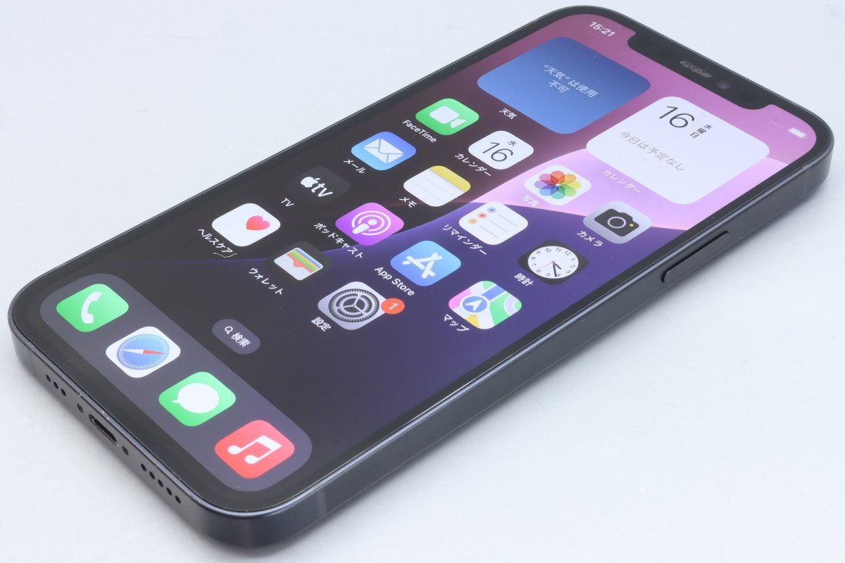 Apple iPhone12 128GB Black A2402 MGHU3J/A バッテリ78% □SIM Apple iPhone12 128GB Black A2402 MGHU3J/A バッテリ78% □SIM