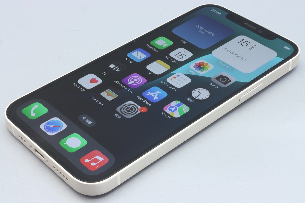 Apple iPhone12 64GB White A2402 MGHP3J/A バッテリ88% □SIM Apple iPhone12 64GB White A2402 MGHP3J/A バッテリ88% □SIM