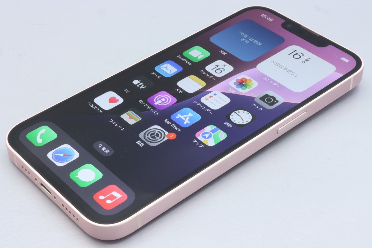 Apple iPhone13 256GB Pink A2631 MLNK3J/A バッテリ81% □SIM Apple iPhone13 256GB Pink A2631 MLNK3J/A バッテリ81% □SIM