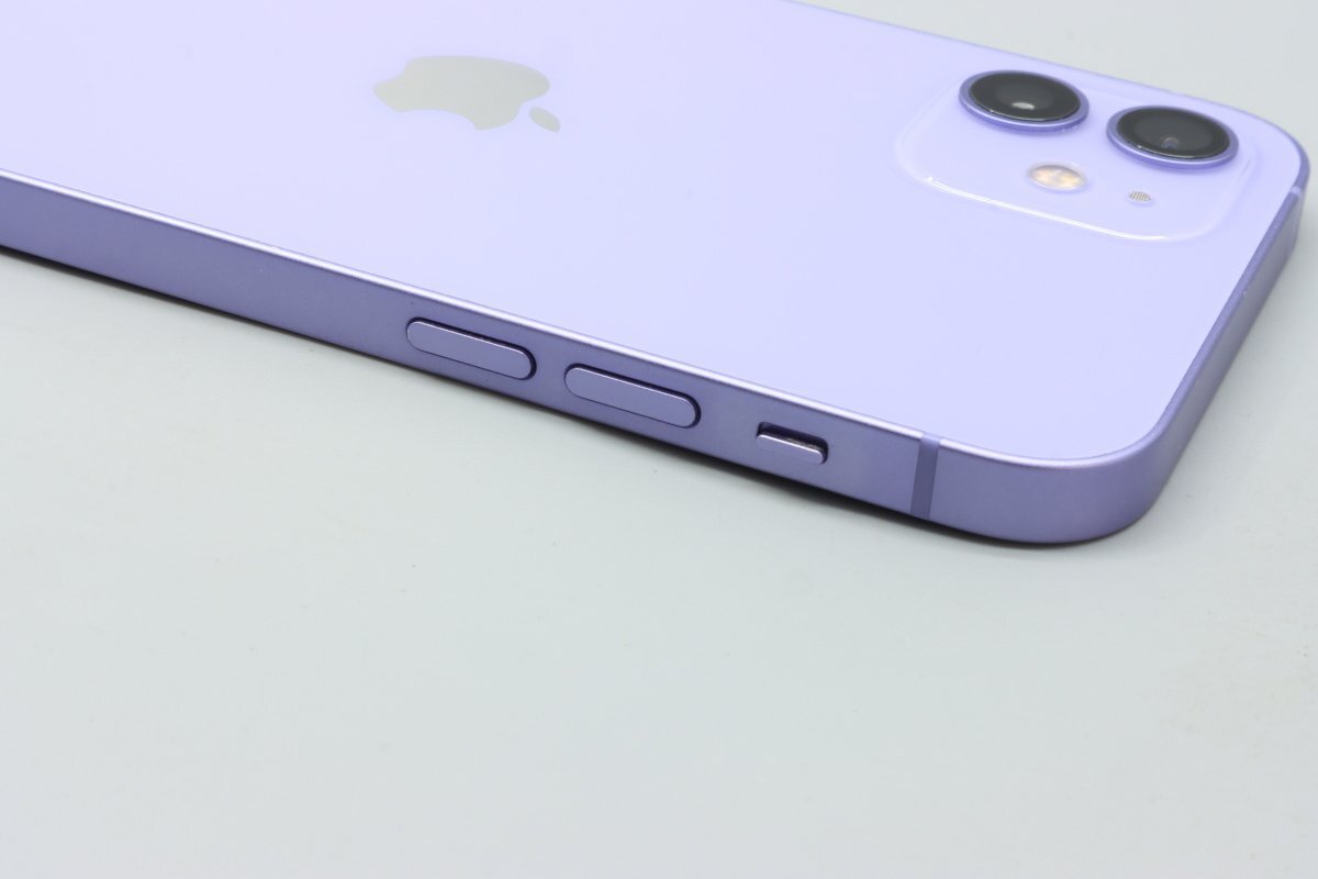 Apple iPhone12 128GB Purple A2402 MJNJ3J/A バッテリ78% □SIM Apple iPhone12 128GB Purple A2402 MJNJ3J/A バッテリ78% □SIM