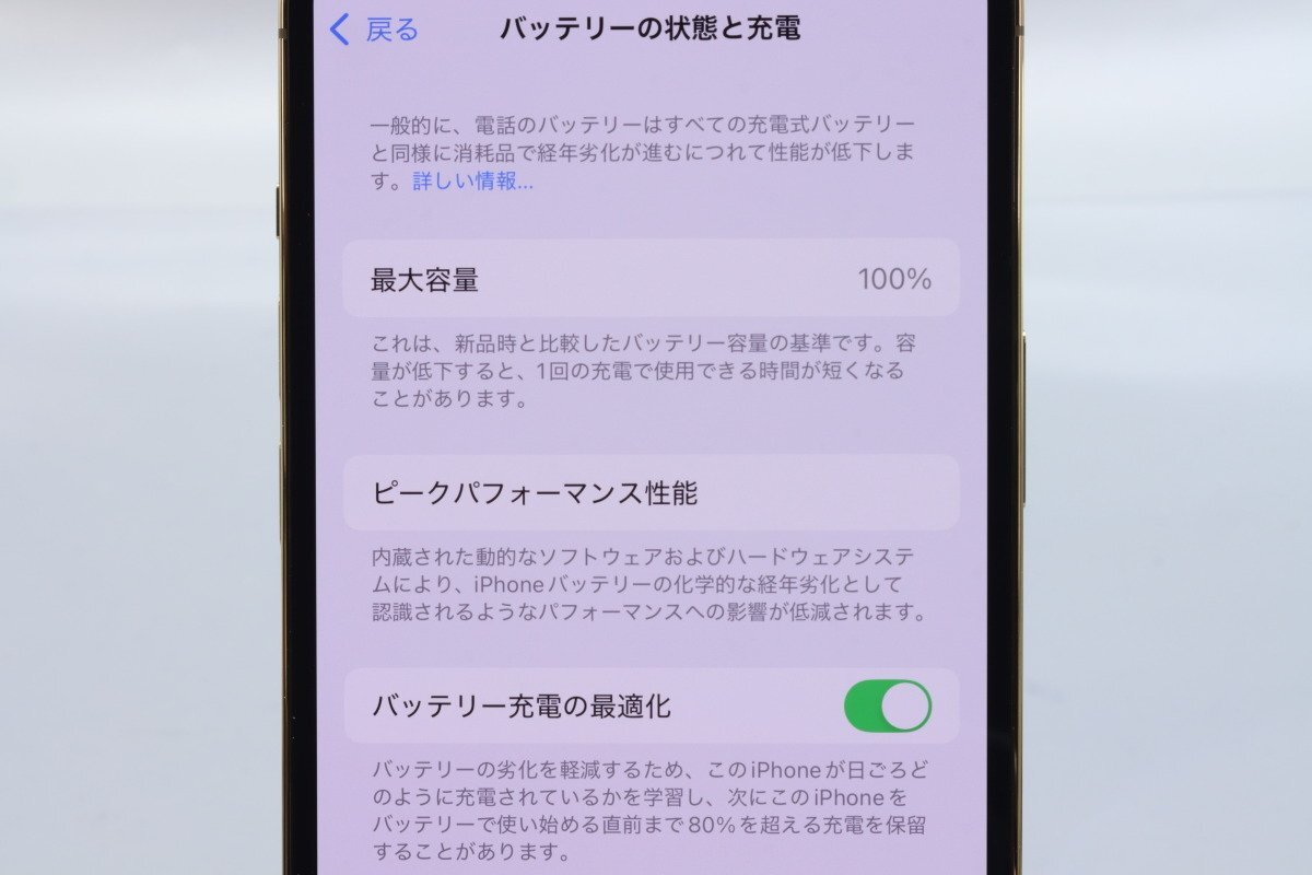 Apple iPhone13 Pro 256GB Gold A2636 MLUQ3J/A バッテリ100 Apple iPhone13 Pro 256GB Gold A2636 MLUQ3J/A バッテリ100