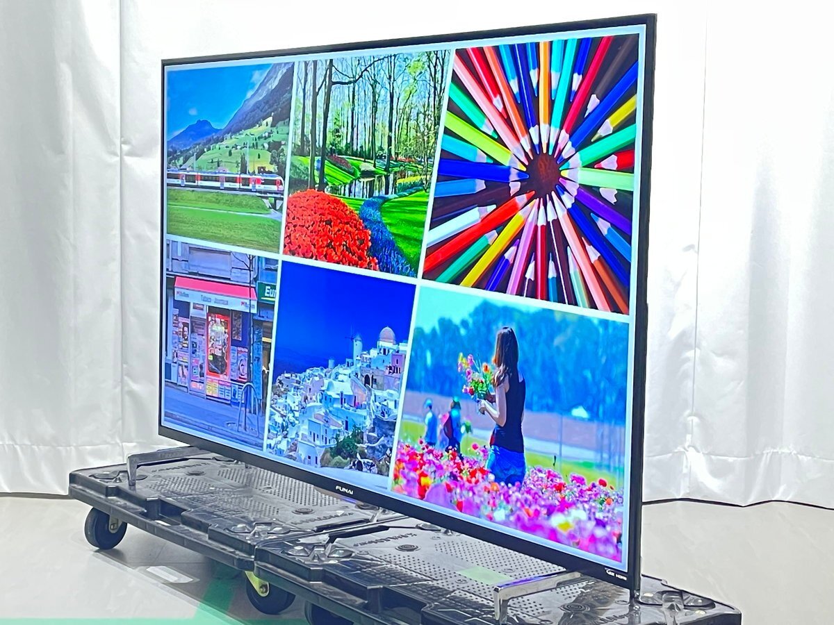2017年製 FUNAI 55V 4K 液晶テレビ FL-55UP5000 Yahoo!オークション - 55インチ液晶4Kテレビ FUNAI FL-55UP5000