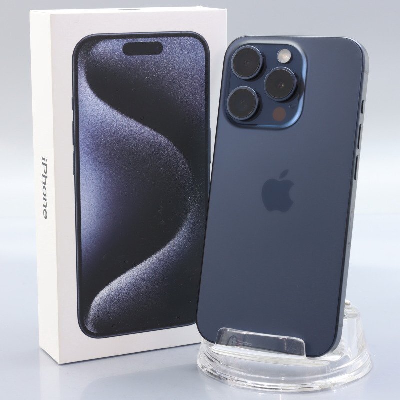 Apple iPhone15 Pro 128GB A3101 3M437J/A ブルーチタニウム Apple iPhone15 Pro 128GB A3101 3M437J/A ブルーチタニウム