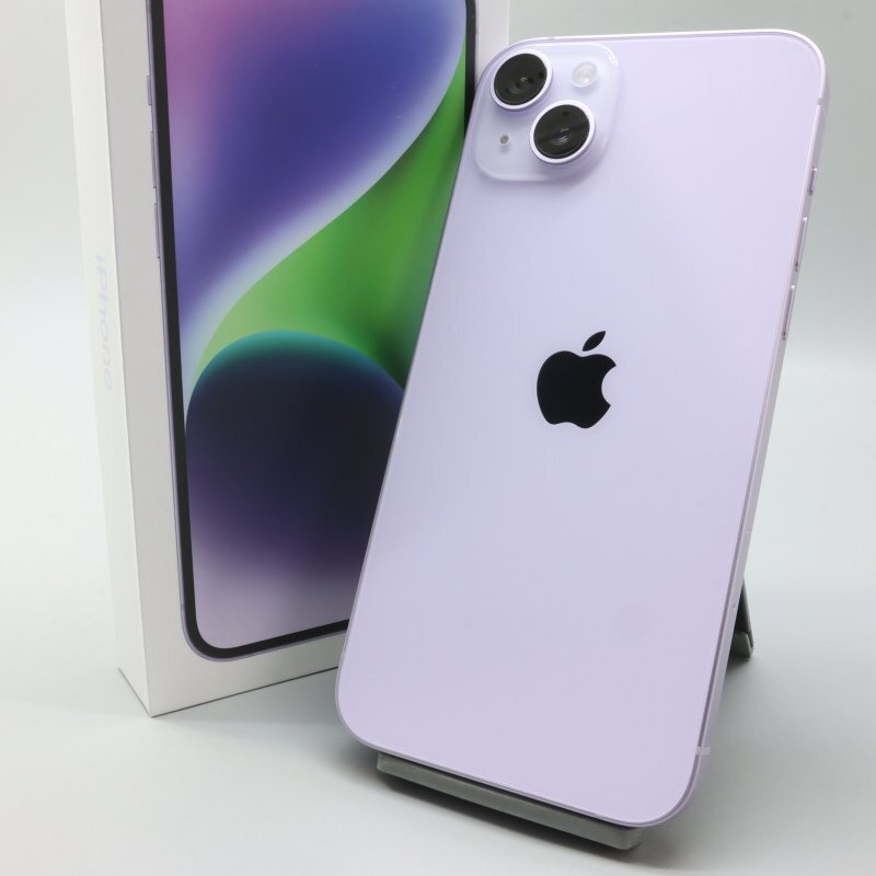 Apple iPhone14 Plus 128GB Purple A2885 3L277J/A バッテリ100 Apple iPhone14 Plus 128GB Purple A2885 3L277J/A バッテリ100
