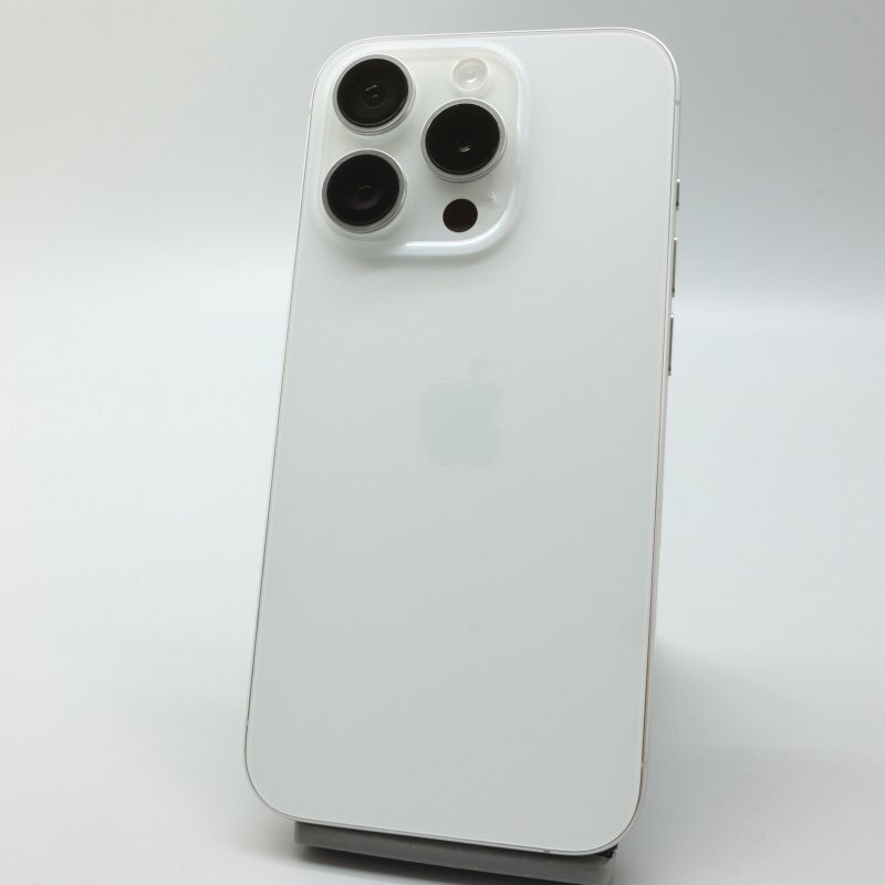 Apple iPhone15 Pro 128GB ホワイトチタニウム A3101 MTU83J/A Apple iPhone15 Pro 128GB ホワイトチタニウム A3101 MTU83J/A