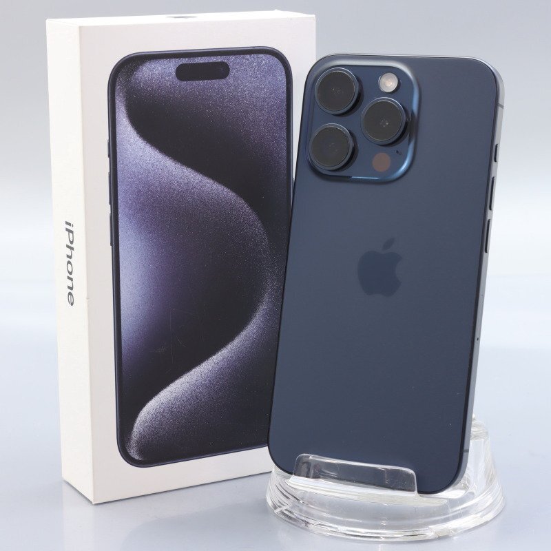 Apple iPhone15 Pro 128GB A3101 3M437J/A ブルーチタニウム Apple iPhone15 Pro 128GB A3101 3M437J/A ブルーチタニウム