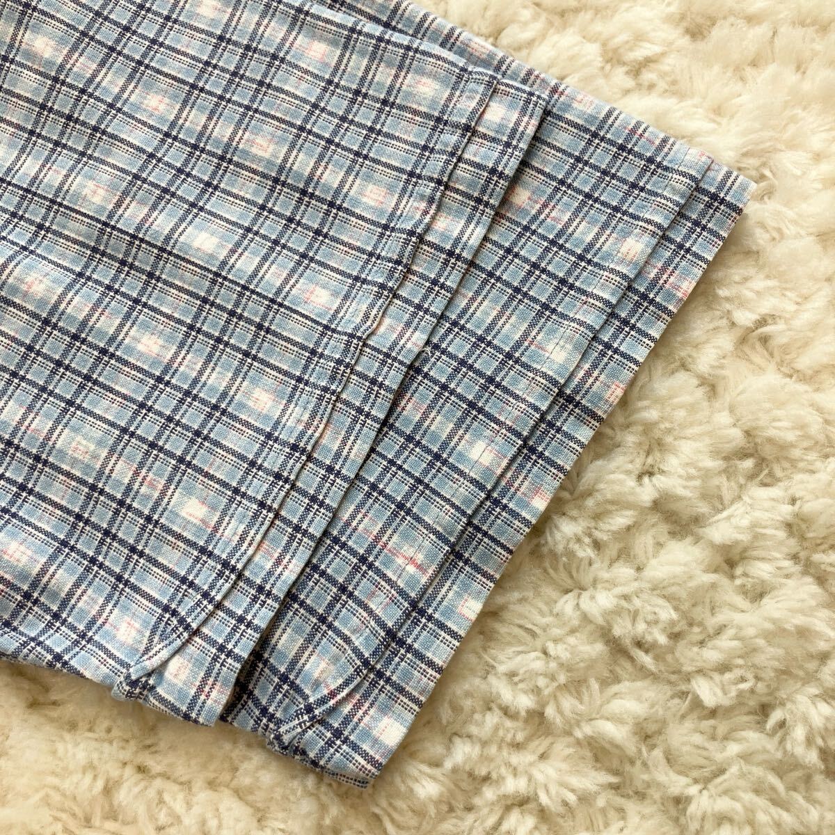 美品 90s初期RRL 三つ星タグ 開襟半袖チェックシャツ S 三ツ星 美品 90s初期RRL 三つ星タグ 開襟半袖チェックシャツ S 三ツ星