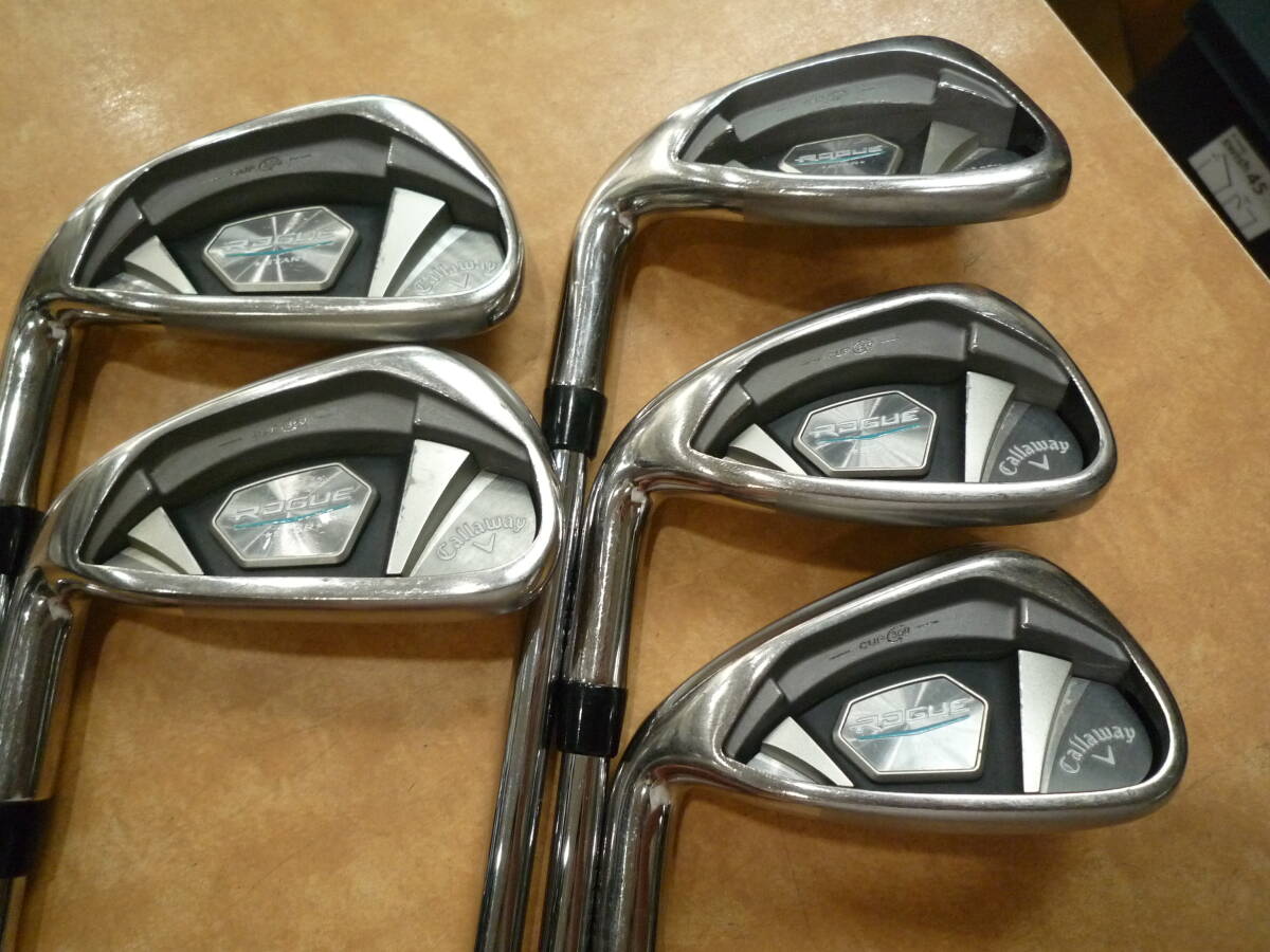 Callaway ~ левый для ~ROUGE STAR*6 номер ~Pw*Zelos7 steel ~S" б/у!  Callaway ~ левый для ~ROUGE STAR*6 номер ~Pw*Zelos7 steel ~S" б/у!