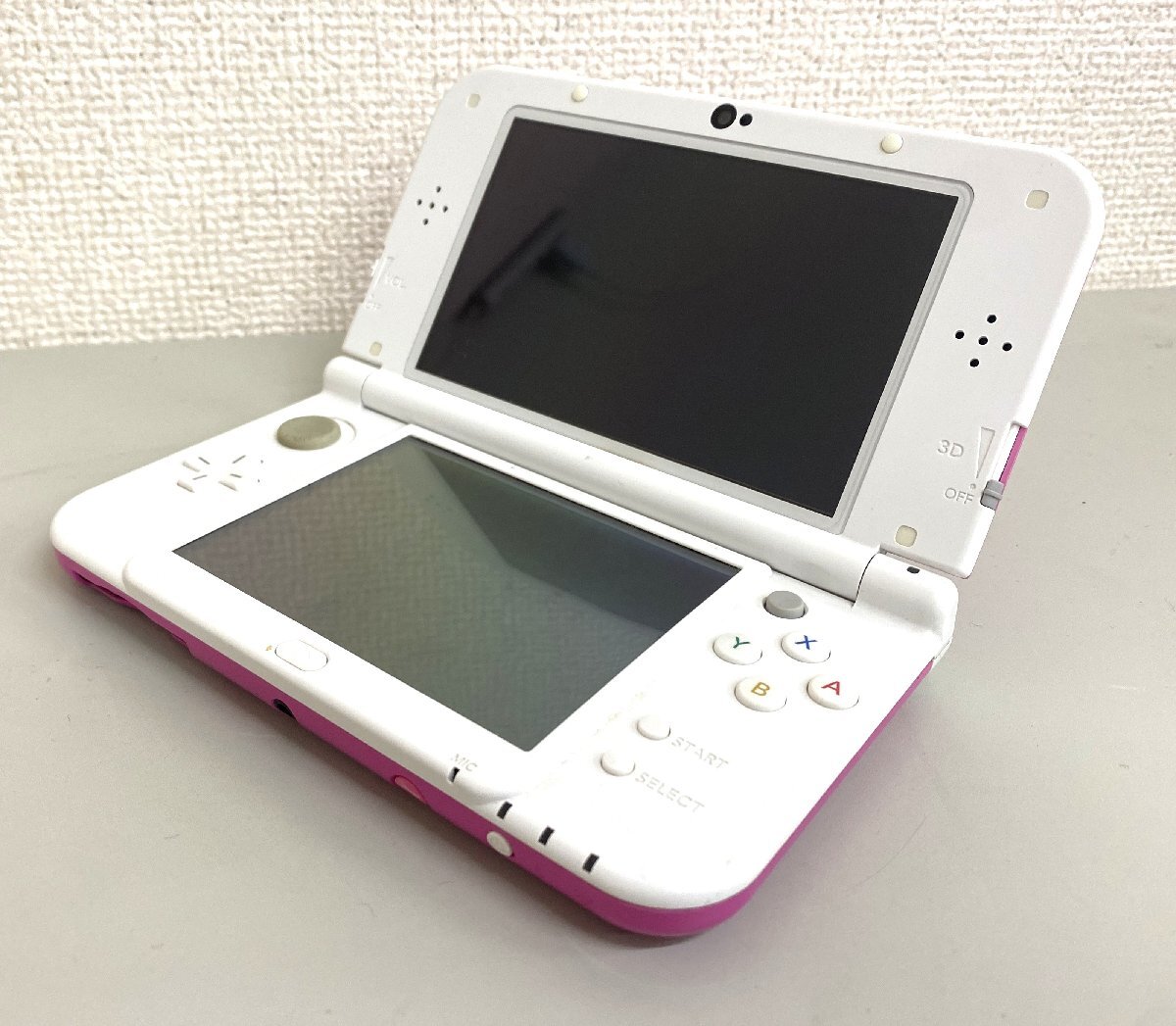 中古品】Nintendo NEW 3DSLL 本体 ピンクホワイト RED-001 中古品】Nintendo NEW 3DSLL 本体 ピンクホワイト RED-001