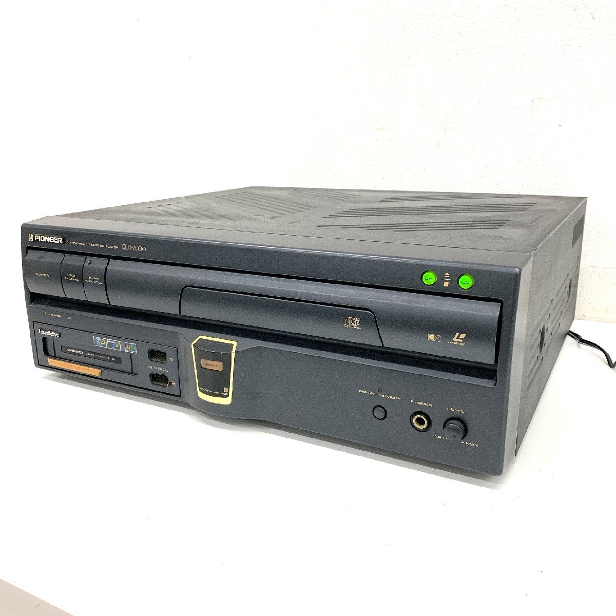 現状品】PIONEER レーザーアクティブ CLD-A100 パイオニア LD 現状品】PIONEER レーザーアクティブ CLD-A100 パイオニア LD