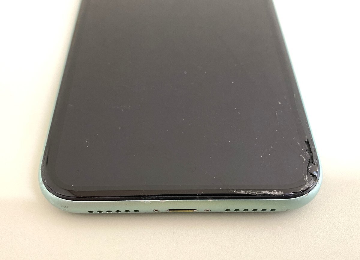 高崎店【ジャンク品】u4-40 Apple アップル iPhone11 グリーン 高崎店【ジャンク品】u4-40 Apple アップル iPhone11 グリーン
