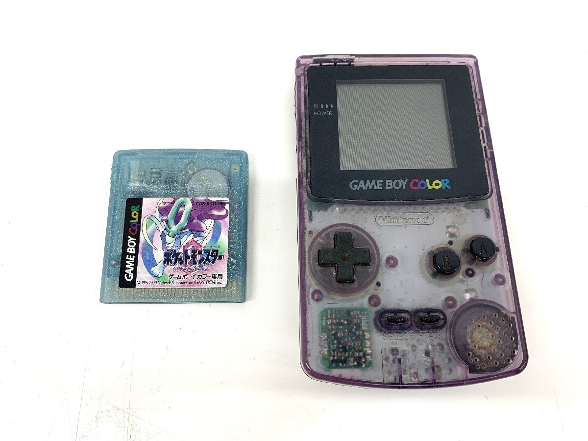 中古品】Nintendo GAME BOY COLOR CGB-001 任天堂 ニンテンドー 中古品】Nintendo GAME BOY COLOR CGB-001 任天堂 ニンテンドー