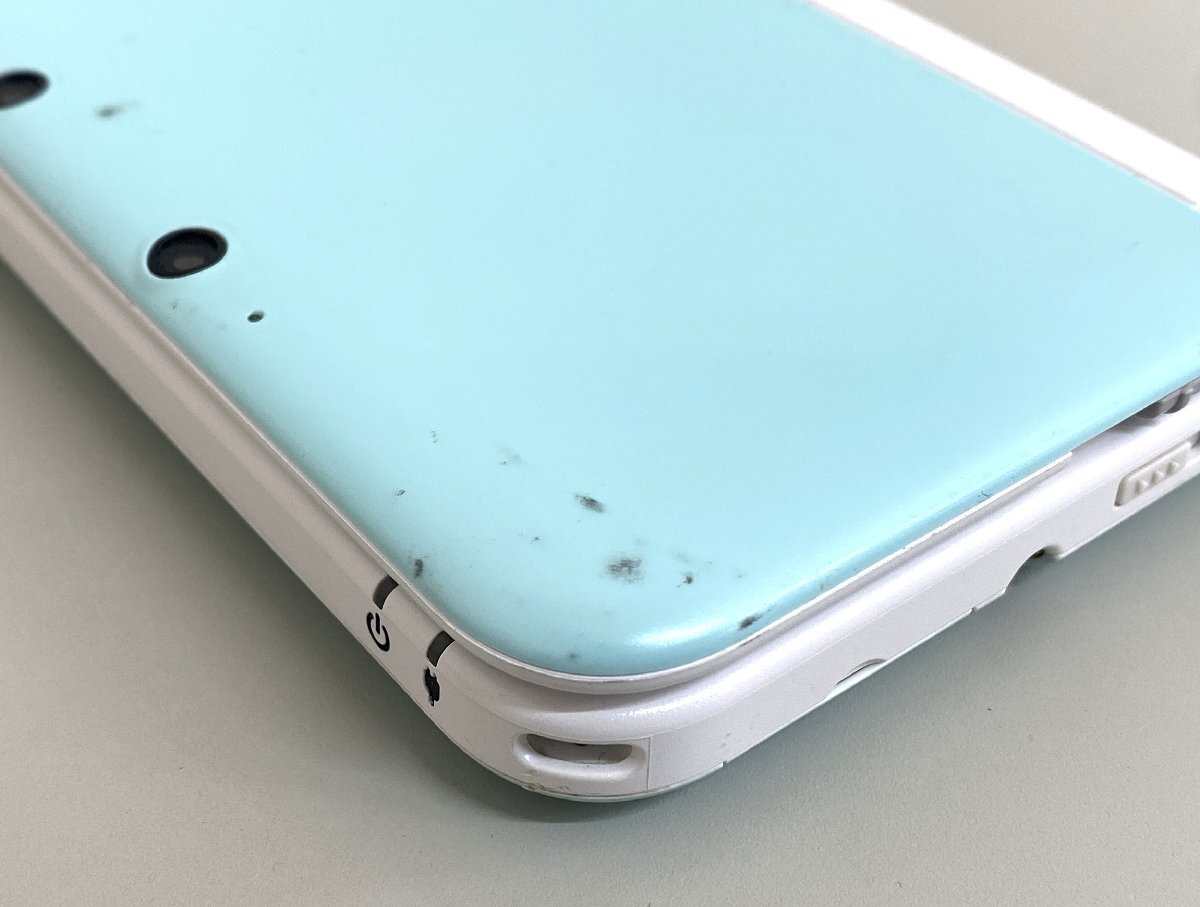 中古品】Nintendo 3DSLL 本体 ミントホワイト SPR-001 任天堂