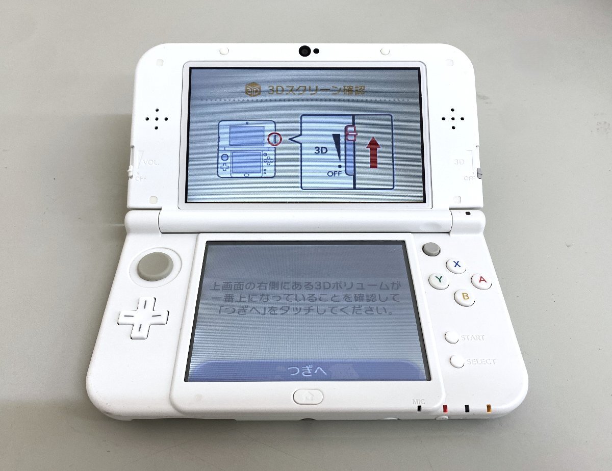 中古品】Nintendo NEW 3DSLL 本体 ホワイト RED-001 任天堂