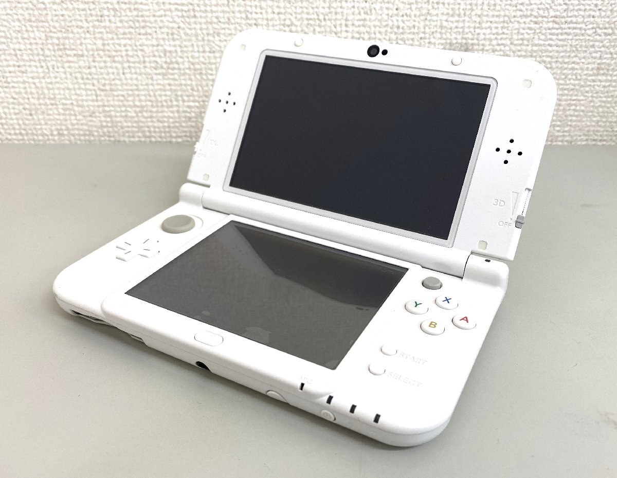 New NINTENDO 3DS LL パールホワイト RED-001｜トレファクONLINE