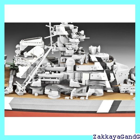 ☆★☆ ドイツレベル Revell 戦艦 ビスマルク 1/700 R05098 プラモデル 19