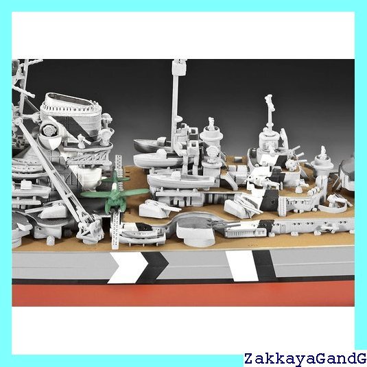 ☆★☆ ドイツレベル Revell 戦艦 ビスマルク 1/700 R05098 プラモデル 19