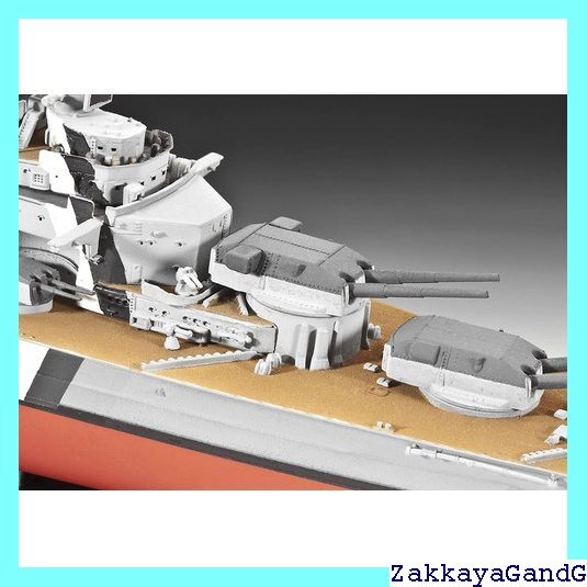 ☆★☆ ドイツレベル Revell 戦艦 ビスマルク 1/700 R05098 プラモデル 19