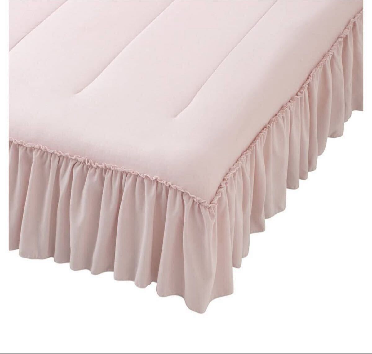 Francfranc 夏用ベッドパッド・夏用掛け布団 ピンク ダブル Francfranc 夏用ベッドパッド・夏用掛け布団 ピンク ダブル