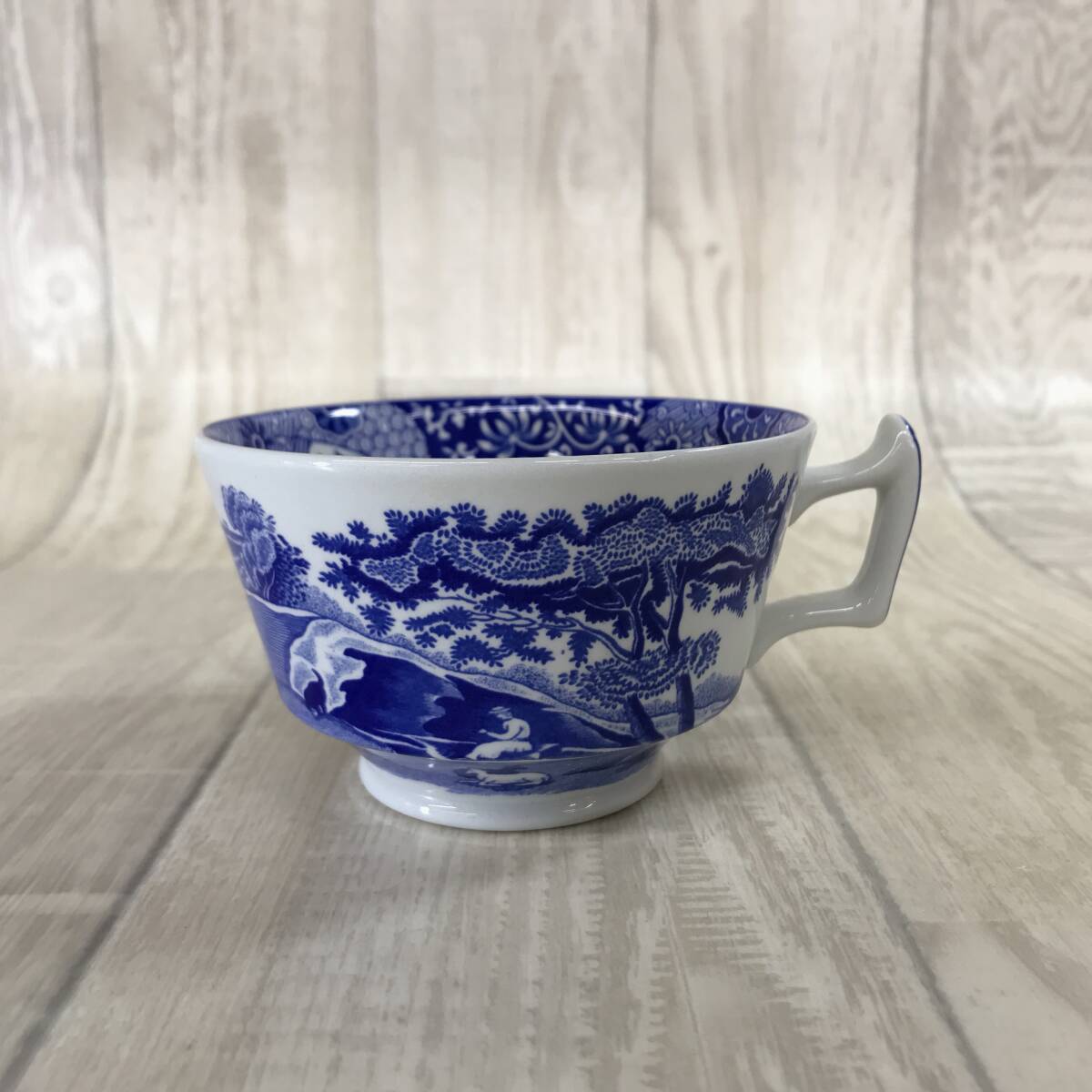 T2929●Spode ブルーイタリアン カップ&ソーサー●1客 スポード イングランド制