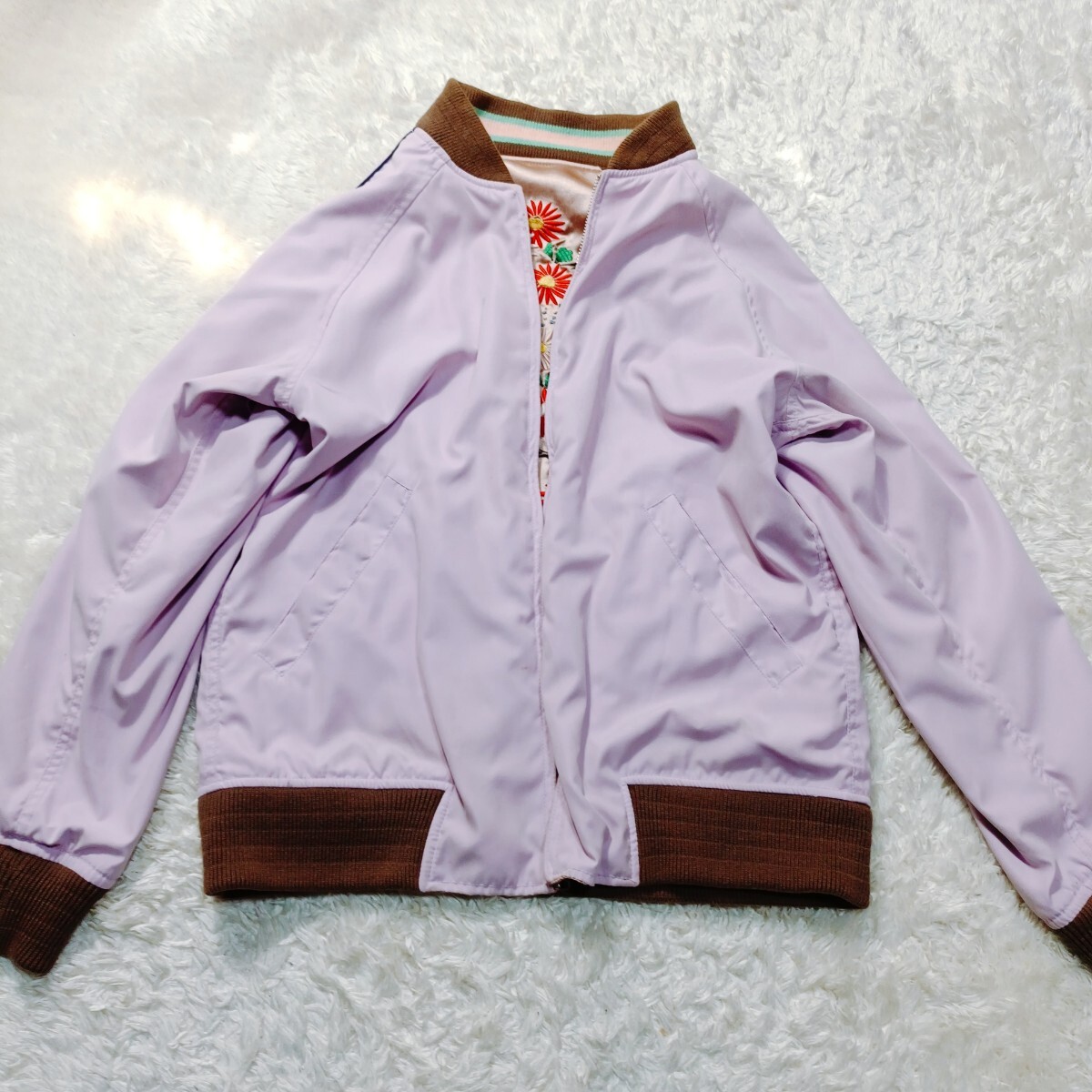 美品【レアカラー】Vintageビンテージヴィンテージスカジャン 美品【レアカラー】Vintageビンテージヴィンテージスカジャン