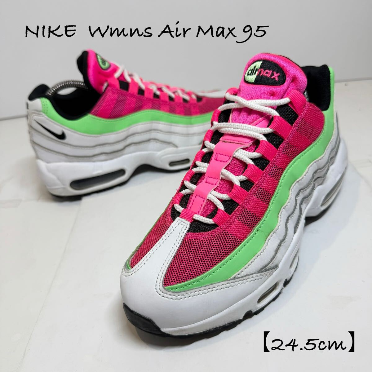 NIKE/ナイキ☆AirMax95/エアマックス95☆CJ0624-101☆ピンク×黄 NIKE/ナイキ☆AirMax95/エアマックス95☆CJ0624-101☆ピンク×黄