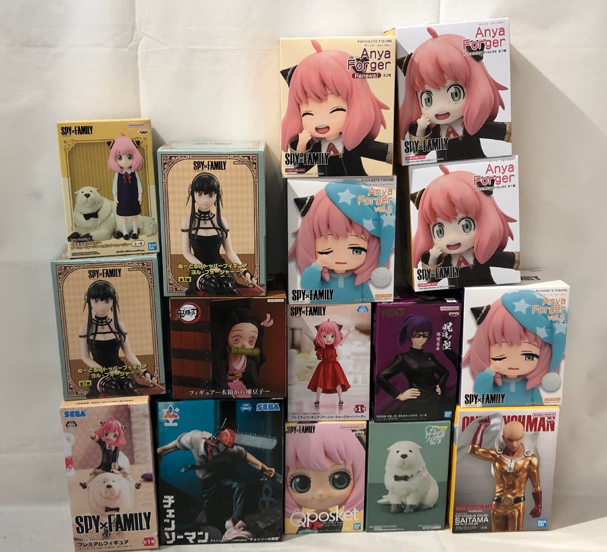 1円~ 未開封 フィギュア 16点まとめ スパイファミリー アーニャ 1円~ 未開封 フィギュア 16点まとめ スパイファミリー アーニャ