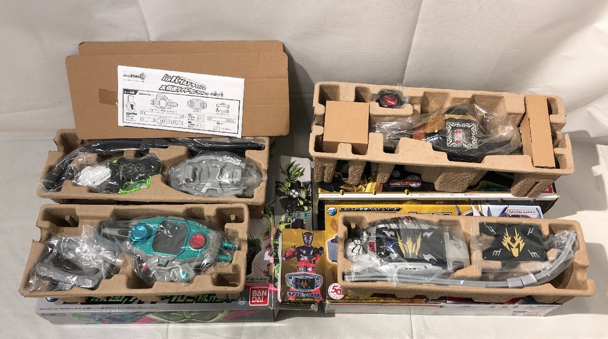 1円~ 仮面ライダー 変身ベルト グッズ 大量 まとめ セット 1円~ 仮面ライダー 変身ベルト グッズ 大量 まとめ セット