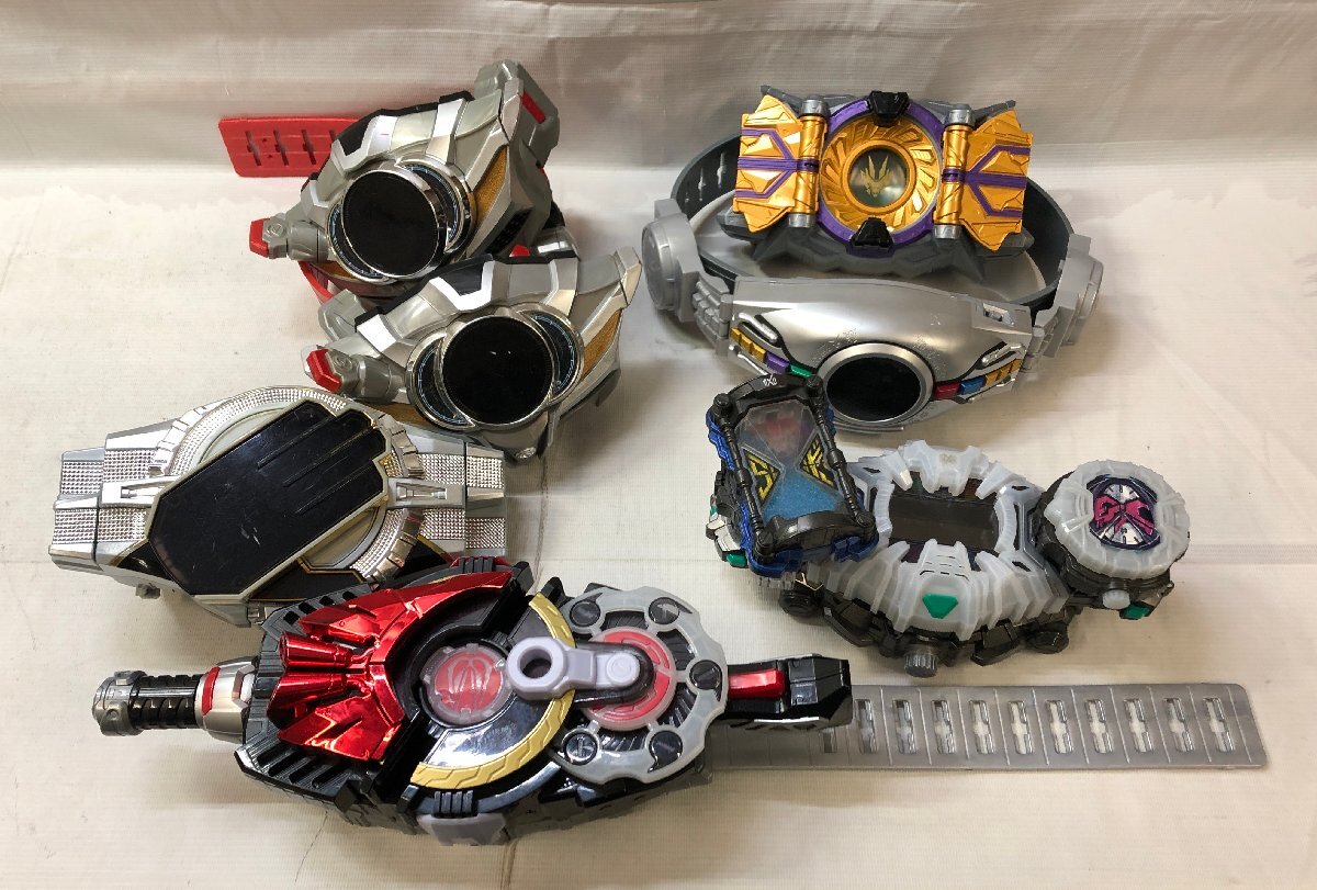 1円~ 仮面ライダー 変身ベルト グッズ 大量 まとめ セット 1円~ 仮面ライダー 変身ベルト グッズ 大量 まとめ セット
