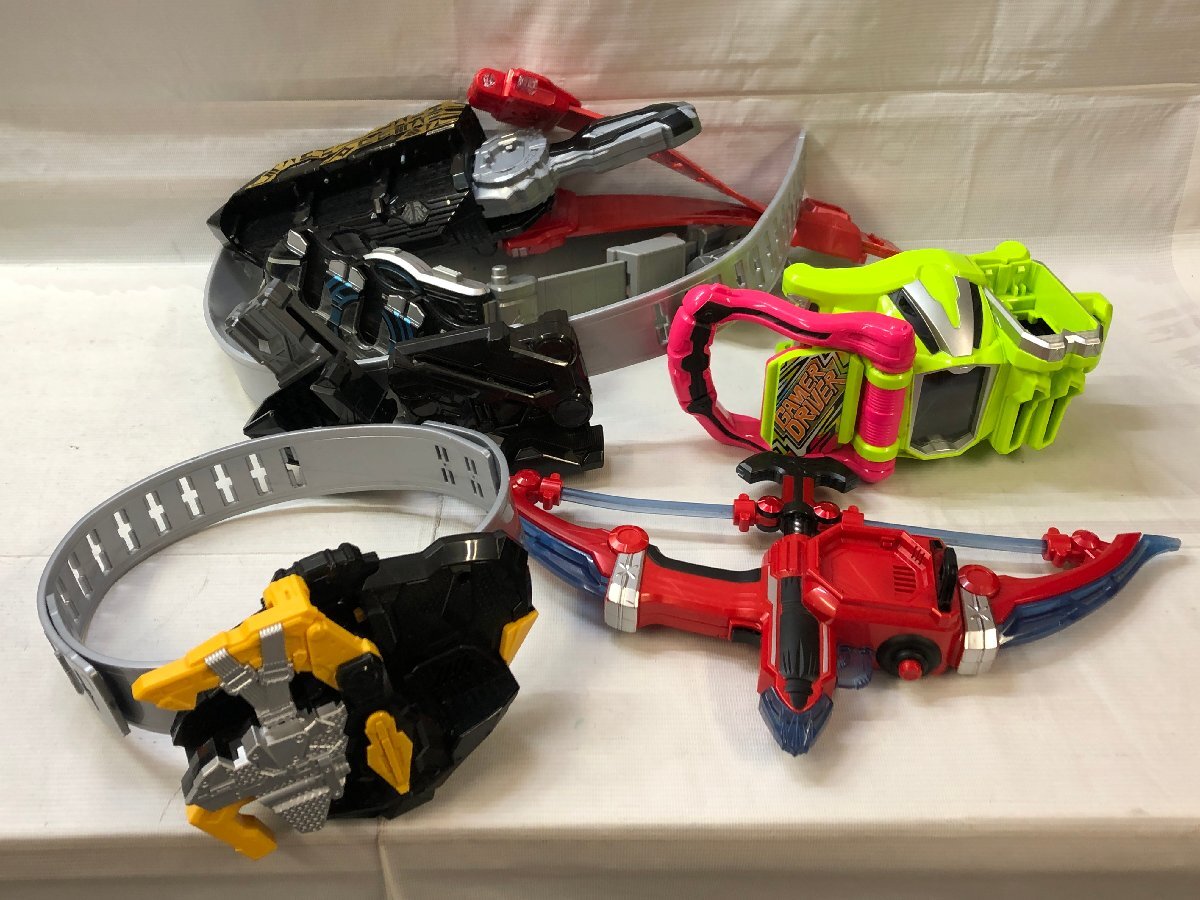 1円~ 仮面ライダー 変身ベルト グッズ 大量 まとめ セット 1円~ 仮面ライダー 変身ベルト グッズ 大量 まとめ セット