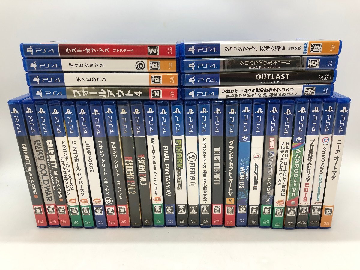 PS4 33本まとめ 【ジャンク・現状品】 ニーア オートマタ PS4 33本まとめ 【ジャンク・現状品】 ニーア オートマタ