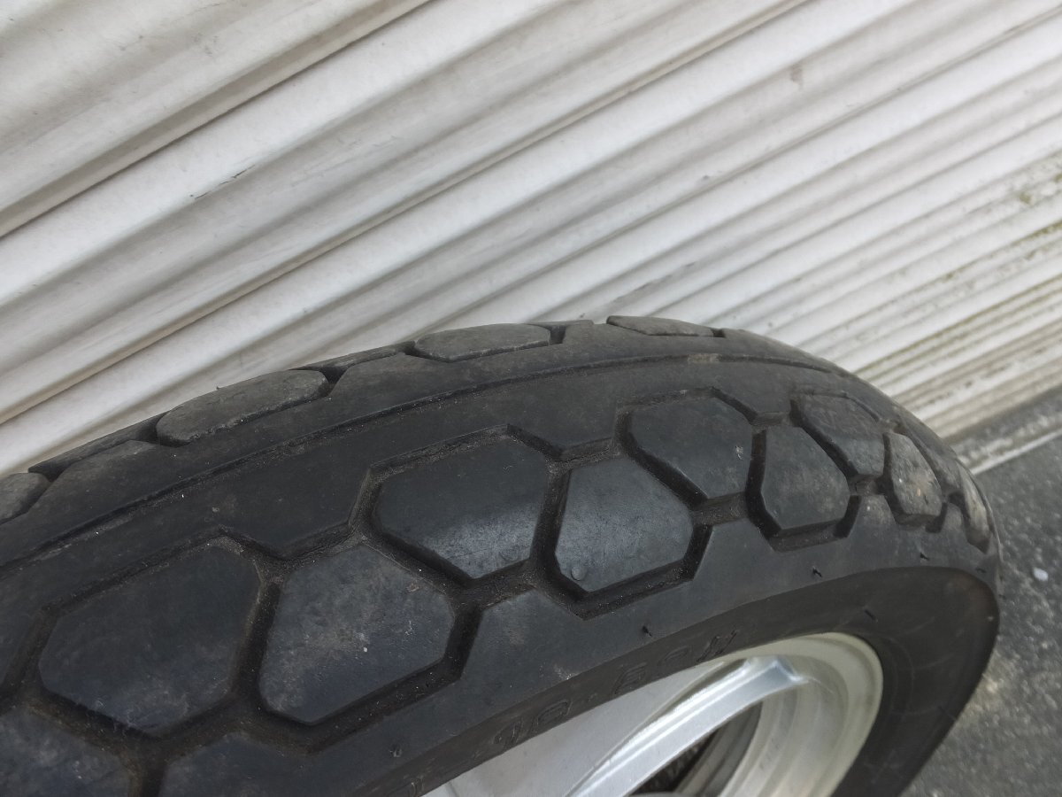 XJ550 純正 当時物 ホイール 前後セット アクスル類付き 4V8 XJ550 純正 当時物 ホイール 前後セット アクスル類付き 4V8