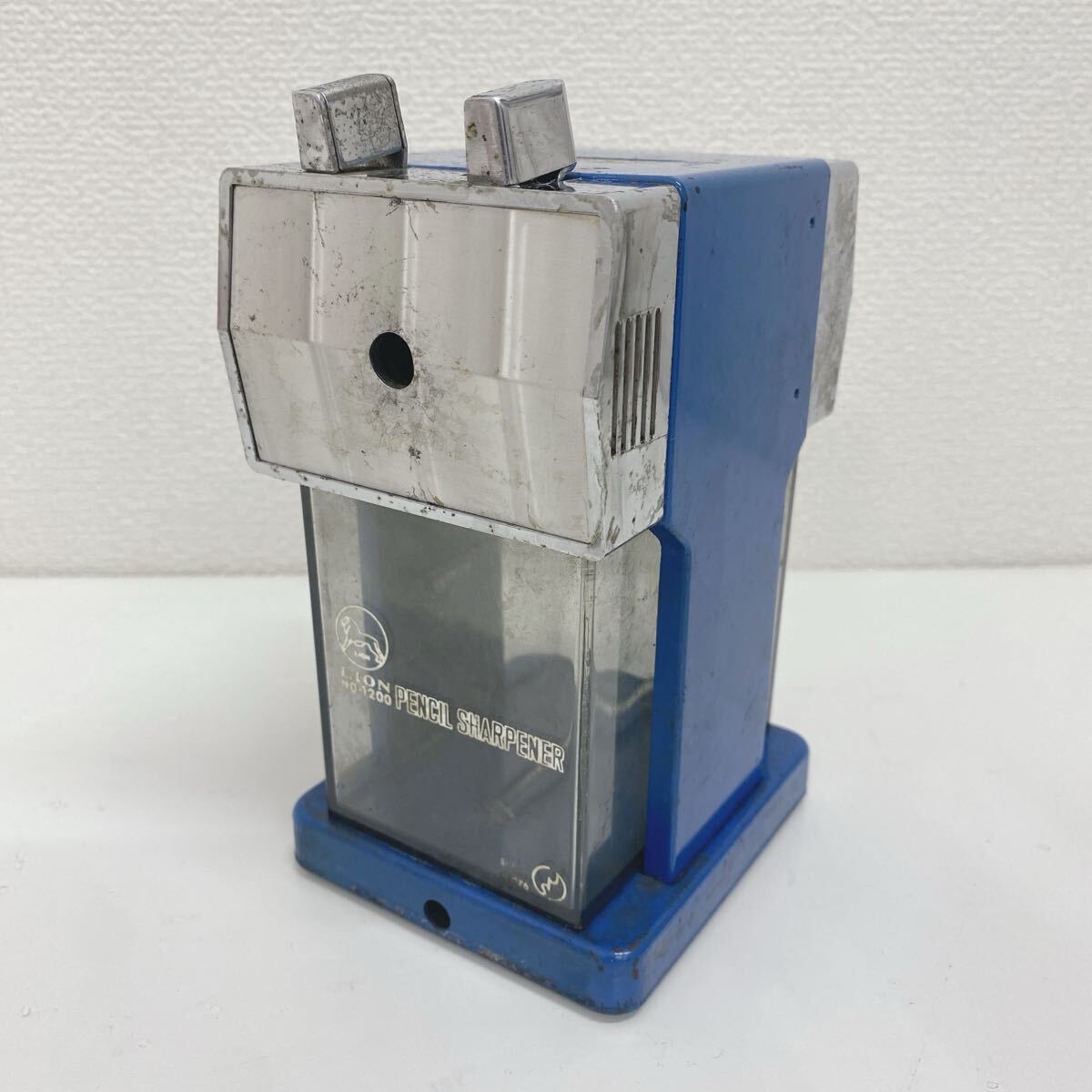 refle● 動作未確認　LION 鉛筆削り 鉛筆削り器　NO-1200 昭和レトロ　インテリアとして　ジャンク　現(xiàn)狀品