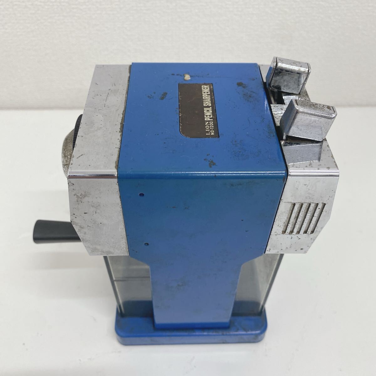 refle● 動作未確認　LION 鉛筆削り 鉛筆削り器　NO-1200 昭和レトロ　インテリアとして　ジャンク　現(xiàn)狀品