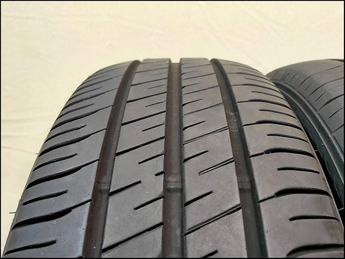 2本 バリ溝 2021年 205/55R16 91V GOODYEAR EfficientGrip ECO EG02 グッドイヤー_画像3