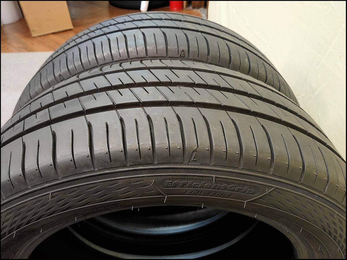 2本 バリ溝 2021年 205/55R16 91V GOODYEAR EfficientGrip ECO EG02 グッドイヤー_画像5