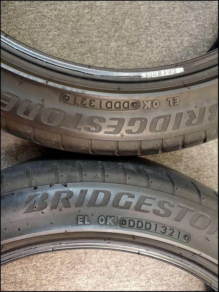 2本 2021年 215/45R17 87W BRIDGESTONE TURANZA T002 ブリヂストン トランザ_画像8