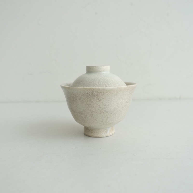 高木剛 *蓋碗*カップ茶器食器うつわ器作家李椿窯【陶器】(wa84-2503-54)【60D52】