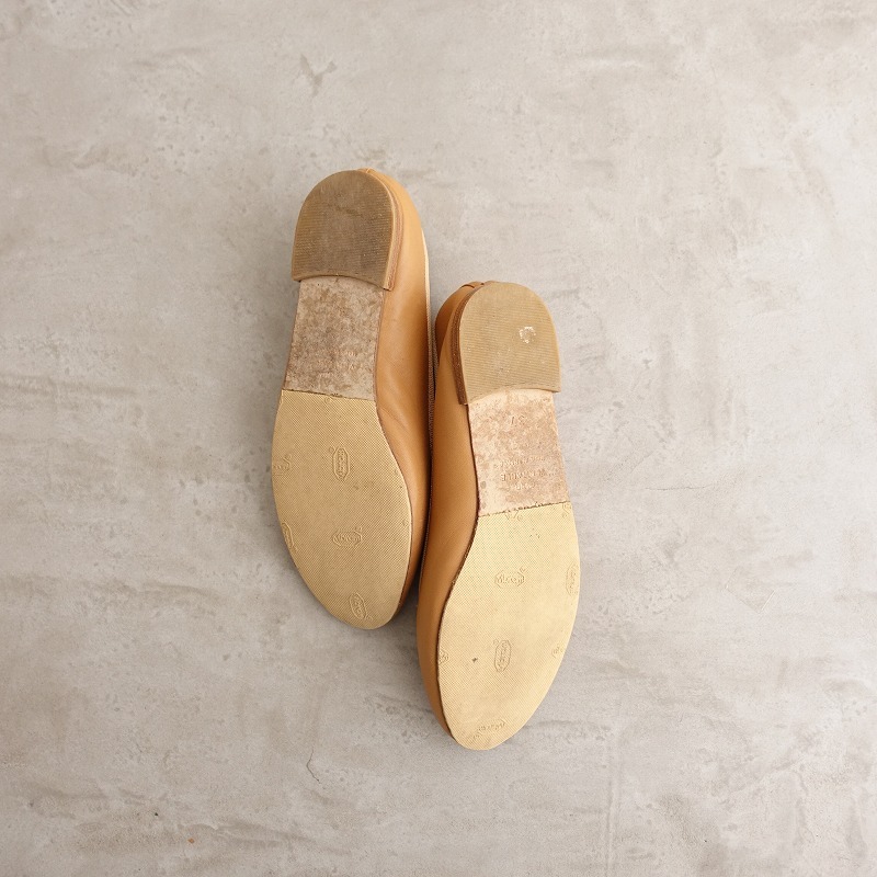  Repetto repetto * балетки 37/23* кожа кожа Camel 0425(sh10-2504-24)[62D52]