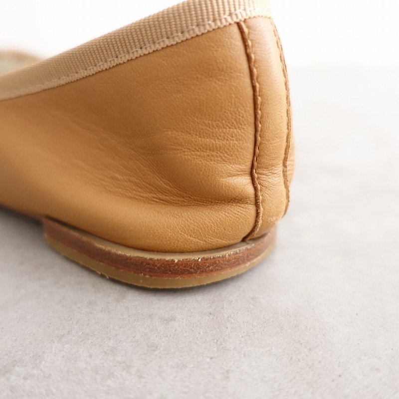  Repetto repetto * балетки 37/23* кожа кожа Camel 0425(sh10-2504-24)[62D52]