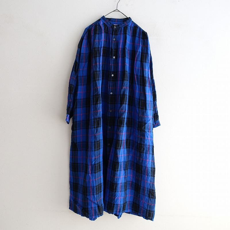 イチ アンティークス ICHI Antiquite's *リネンチェックバンド