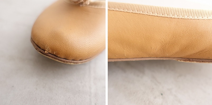  Repetto repetto * балетки 37/23* кожа кожа Camel 0425(sh10-2504-24)[62D52]