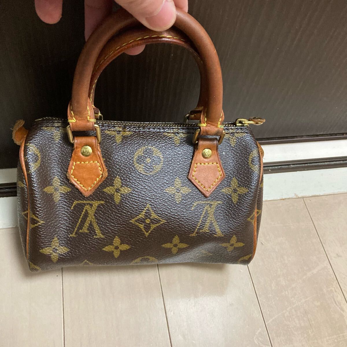 LOUIS VUITTON ルイヴィトン モノグラム ハンドバッグ ミニ LOUIS VUITTON ルイヴィトン モノグラム ハンドバッグ ミニ