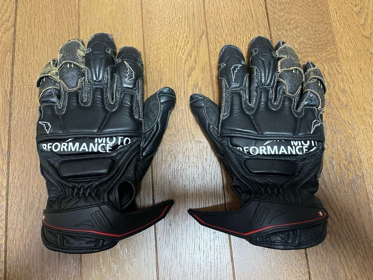 KUSHITANI◯エアーGPSグローブ◯美品◯Lサイズ◯ブラック◯K KUSHITANI◯エアーGPSグローブ◯美品◯Lサイズ◯ブラック◯K