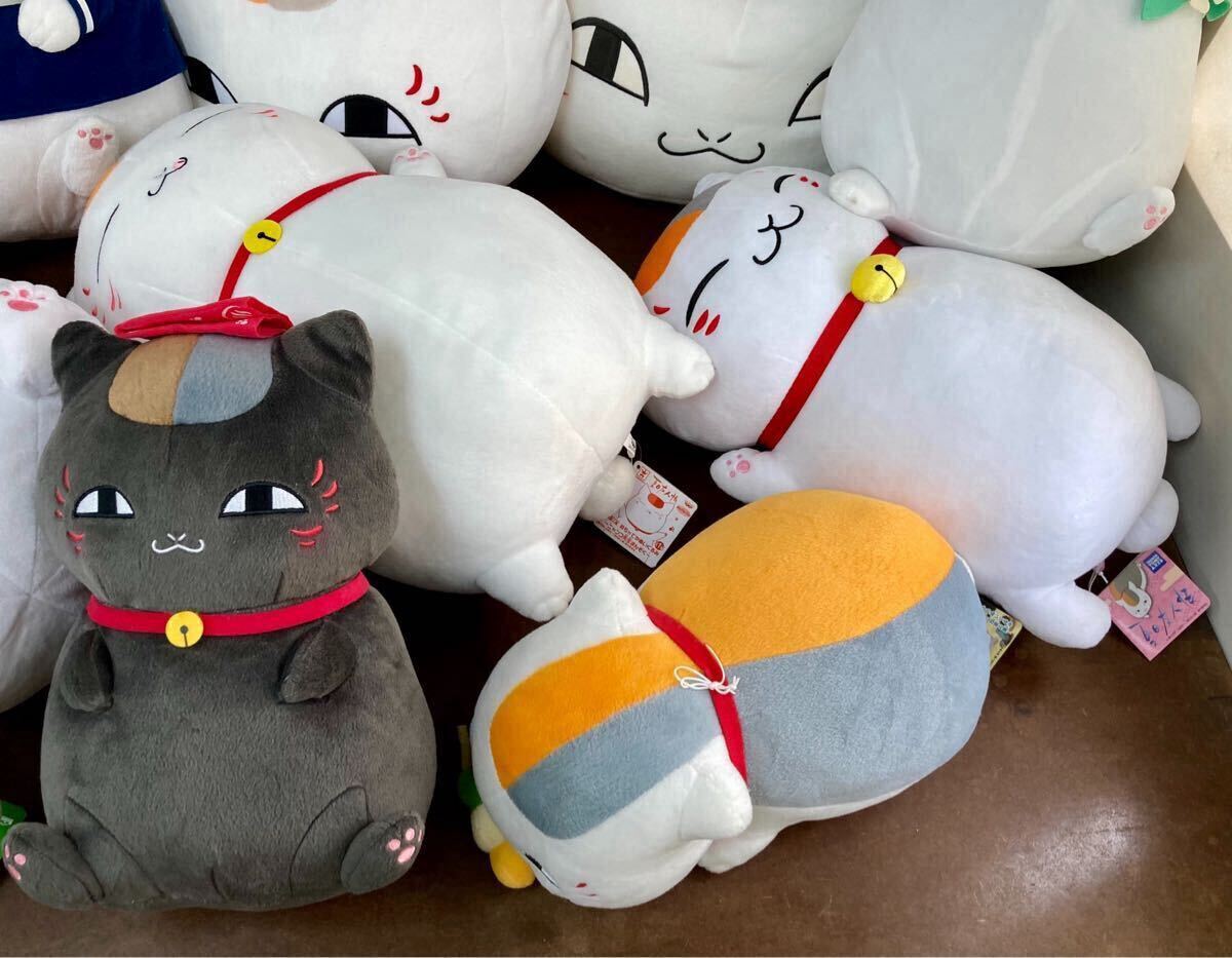 RR124) 夏目友人帳 ニャンコ先生 ぬいぐるみ 大量セット まとめ RR124) 夏目友人帳 ニャンコ先生 ぬいぐるみ 大量セット まとめ