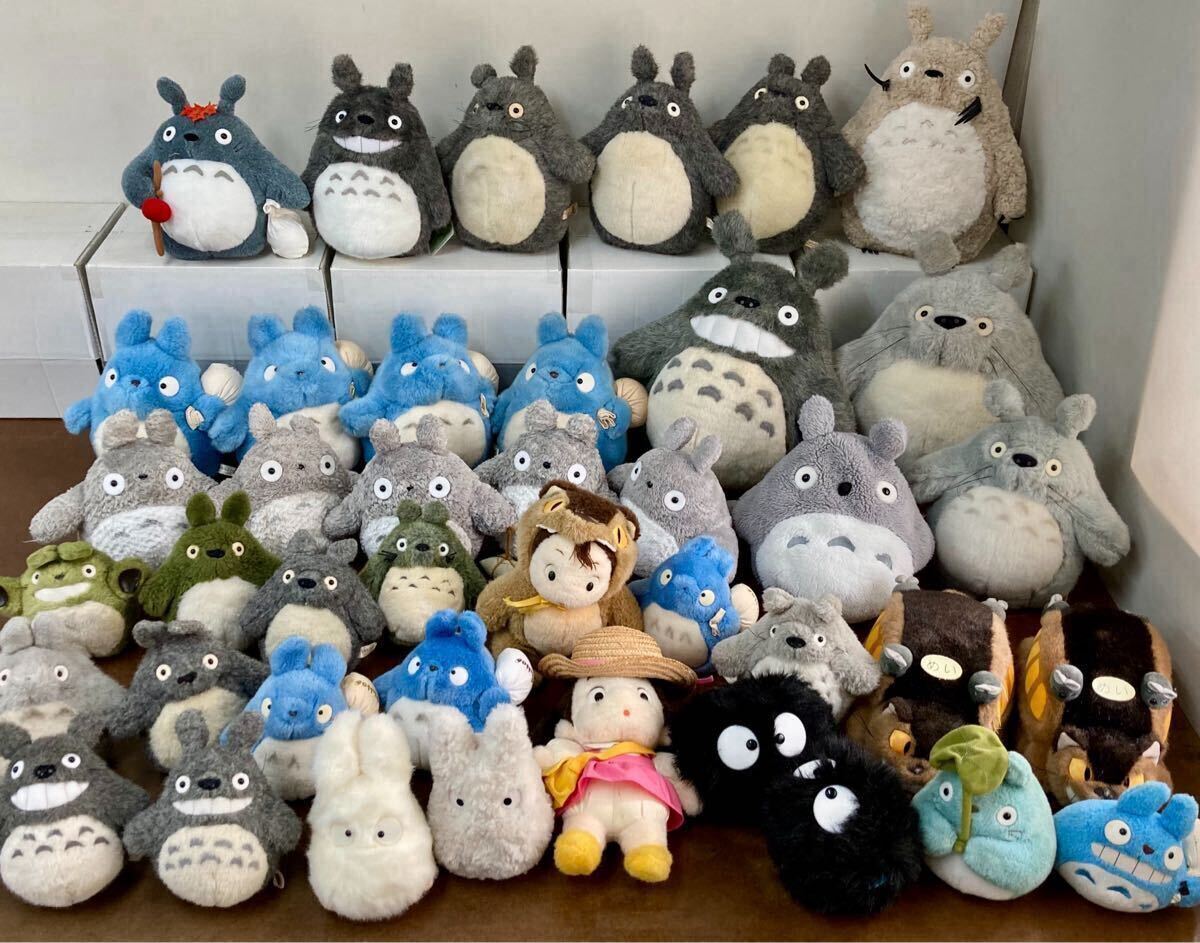 RR064)ジャンク となりのトトロ ぬいぐるみ 大量セット まとめ RR064)ジャンク となりのトトロ ぬいぐるみ 大量セット まとめ