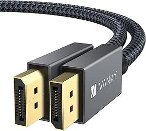 Displayport ケーブル,iVanky【DPケーブル 1.2/4K/3M】4K@60Hz/　BB07469