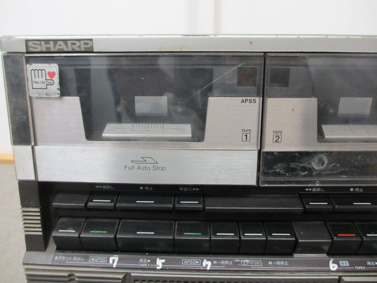 K009【4-20】□ SHARP シャープ THE SEARCHER-W ラジオ付 K009【4-20】□ SHARP シャープ THE SEARCHER-W ラジオ付